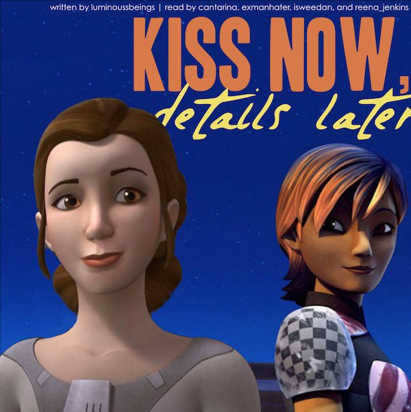 [podfic] kiss now, details later cantarina, exmanhater, isweedan